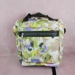 📦 Sale - a new day - Floral Print Zip Closure Square Backpack